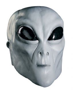 Deluxe Roswell Alien Latex Mask Adult Costume Accessory UFO Space Mars
