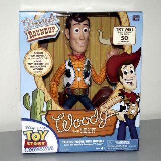 Toy Story Collection Woodys Roundup Woody the Sheriff Talking Doll 16 