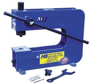 Manual Bench Press 3 tons Capacity Steel Blue 12.0Throat 0 3.750 