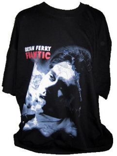 BRYAN FERRY (Roxy Music)   Frantic T Shirt Medium   Official 2003 Tour 