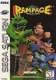 Rampage World Tour Sega Saturn, 1998