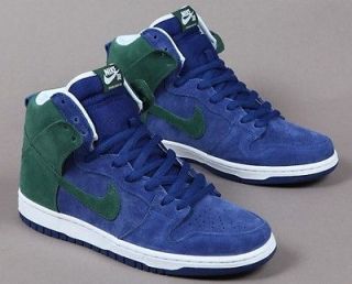   High Pro SB Blue Noble Green Deep Royal suede premium Limited White 4