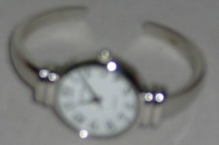 Womens Teens Watch   Silver Rumours Stainless Steel Back USA Movmnt