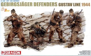 Dragon 1/35 6517 WW2 German Gebirgsjager Defenders Gustav Line 1944 
