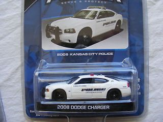 Greenlight 2008 Dodge Charger Kansas City Police Patrol 1/64