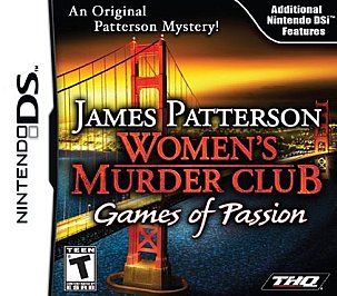 James Pattersons Womens Murder Club Games of Passion Nintendo DS 