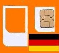 NEW GERMAN MICRO SIM card, T Mobile, mobilecom, debitel. Germany.