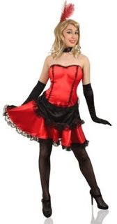 saloon girl can can dancer fancy dress costume more options
