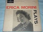 erica morini plays violin vol 1 westminster wn 18087 lp