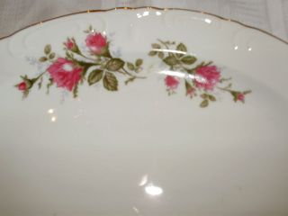 ROYAL ROSE FINE CHINA / JAPAN Moss rose Pattern Large Platter