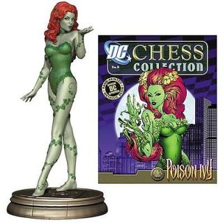 DC Superhero Chess Figurine Collection #9 Poison Ivy Black pawn by 
