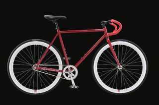   TOMCAT UNO SINGLE SPEED FIXED GEAR TRACK FIXIE ROAD BIKE RED SIZE 53