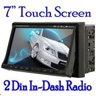   USB/SD iPod 2Din Headunit Car Stereo DVD VCD Player 7 Touch Screen