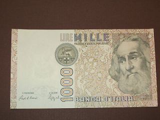 1000 lire mille great condition  4 99