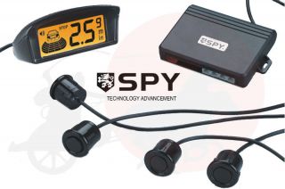 SPY LP208 4 Sensors Wireless LCD Parking System   Sensor Color Black