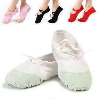 canvas ballet dance shoes kid lady slippers multicolor more options