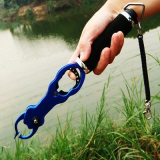 gear stainless spring scale fish grip gripper clip qb from