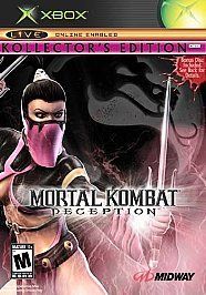   Kombat Deception Kollectors Mileena Edition COMPLETE GREAT XBOX Game
