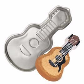 guitar electric shaped novelty birthday party cake pan time left