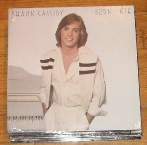 shaun cassidy born late sealed vinyl lp from canada time