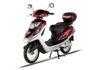 Treme Electric XB 502 SPORT Electric Scooter Moped   Burgundy