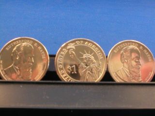 2011 Rutherford B. Hayes 2 $1 Coins Phila & Denver Mint   Fifth in 