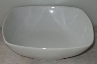 WENTWORTH BOWL Porcelain Square Bowl Solid White Dinnerware