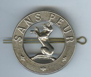 British Army Cap Badge 5th Seaforth Highlanders Battalion Scotland UK