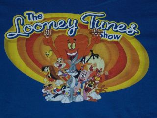 Looney Tunes Show (Cartoon Characters) T Shirt (Size: Medium, Color 
