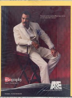 2003 item tom selleck in biography a e ad free
