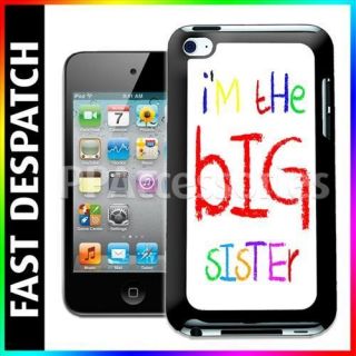 The Big Sister Funny Cool Gift Hard Case Back Cover For iPod Touch 