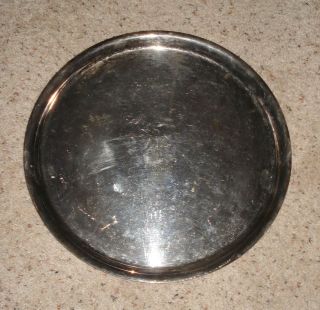 webster wilcox silverplate 13 tray r engraved 