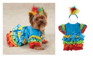 Polly Parrot Costume for Dogs   Fiesta Halloween Dog Costumes