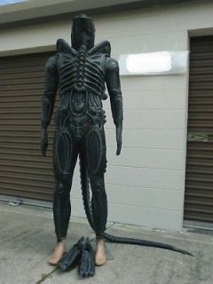 Alien Body Suit Costume Prop Special Effects Replica Xenomorph W/O 