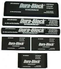 DURA BLOCK KIT 6 PIECE SANDING BLOCK SET (AF44A) #8038 14 Dura Block 