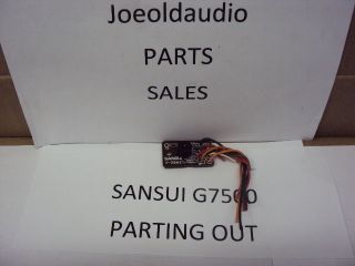Sansui G7500 Green LED Indicator F 2862 Parting Out Receiver FREE 