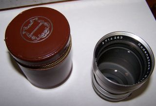 RODENSTOCK ROTELAR 135 mm   3714263   Vintage Telephoto Lens with case