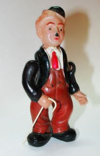 old rare funny charlie chaplin nice celluloid figure from argentina