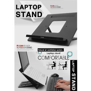 portable LAPTOP STAND BLK riser pad adjustable angle for notebook 