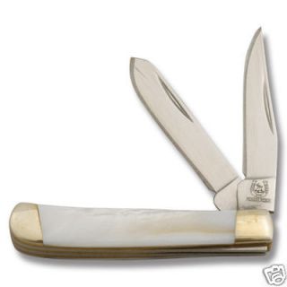 micro trapper pearl handles pocket knife rrviii02 