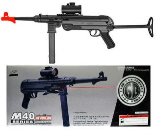 M40 MP40 Spring Powered Airsoft Machine Gun Rifle