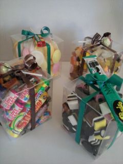   RETRO CANDY Gift Cube Birthday Present Dad Mum Brother Sister