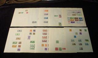   EGYPT Middle East EGYPTIAN STAMPS 10 Pages Old Collection LOT 1320LX