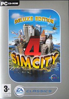 SIM CITY 4   DELUXE EDITION   PC GAME (2 Disc Set   Brand New 