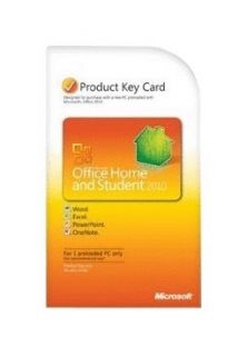 microsoft office 2010 home and student in Software