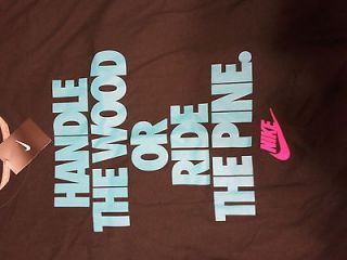   HANDLE THE WOOD OR RIDE THE PINE 2XL SOUTH BEACH LEBRON MIAMI VICE