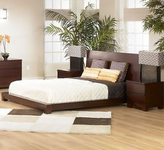 southport solid wood platform bed 3 piece bedroom set more