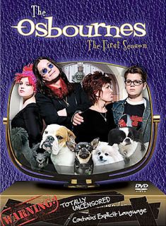 The Osbournes   The First Season DVD, 2003, 2 Disc Set, Uncensored 