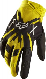   FOX RACING Dirtpaw Giant MX Motocross Dirtbike Gloves Mens SM 2XL YEL