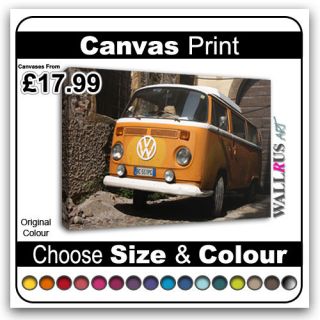 wallrus art camper van automotive more options colour canvas size